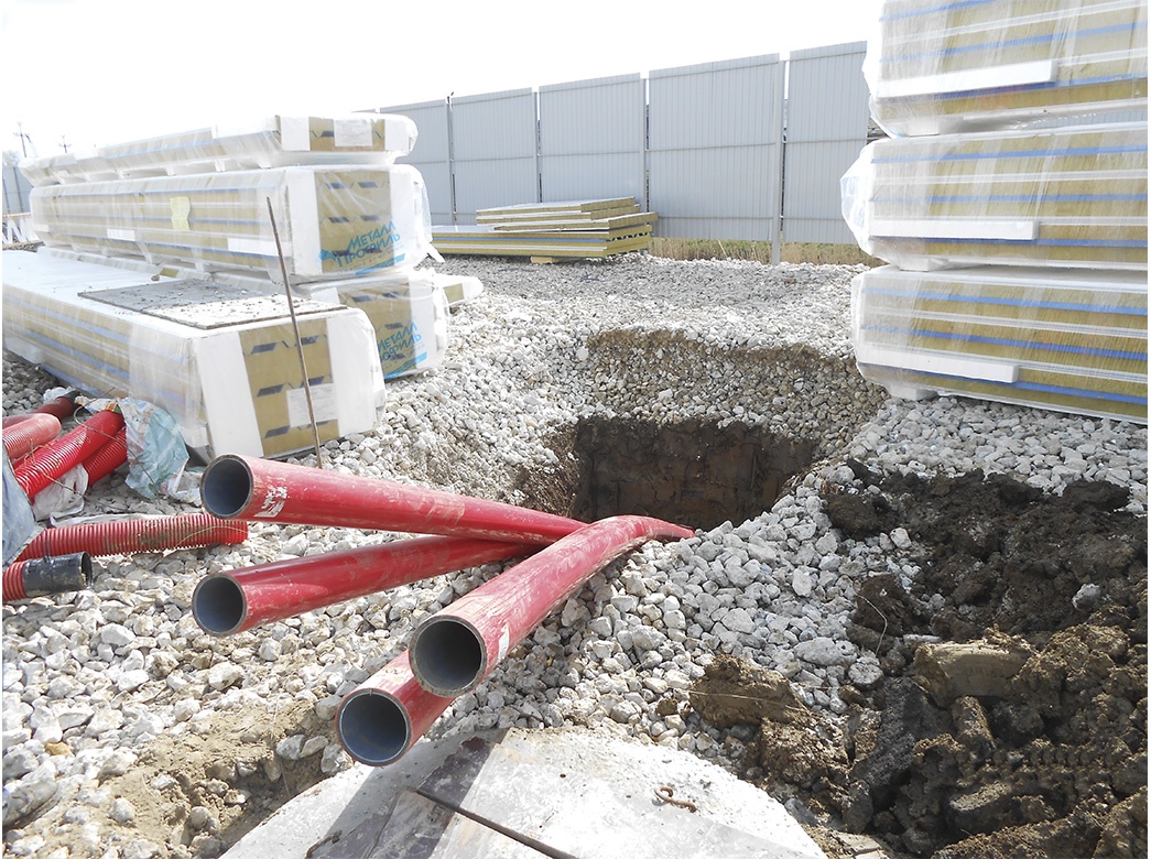 Строительство подходов к Керченскому проливу