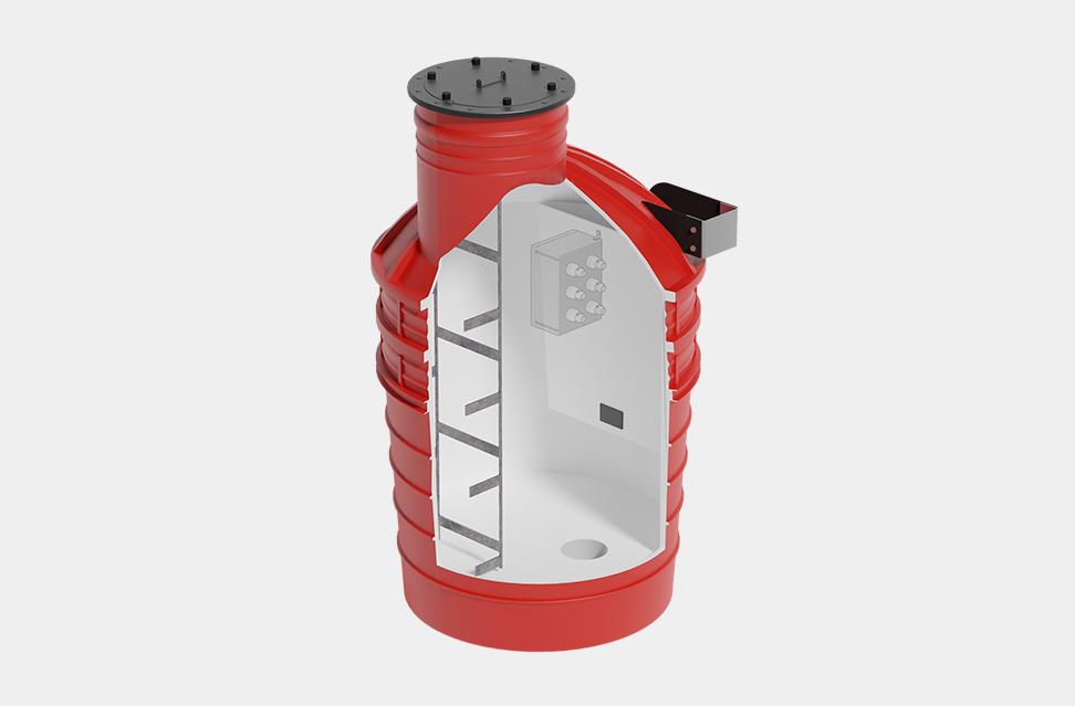 Колодцы транспозиции ПротекторФлекс&lt;sup&gt;®&lt;/sup&gt; ПКЭТ-1500