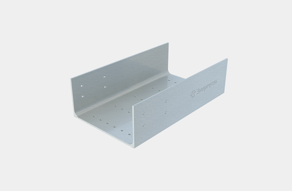 Полимерные стеклоармированные лотки Энерготэк перфорированные