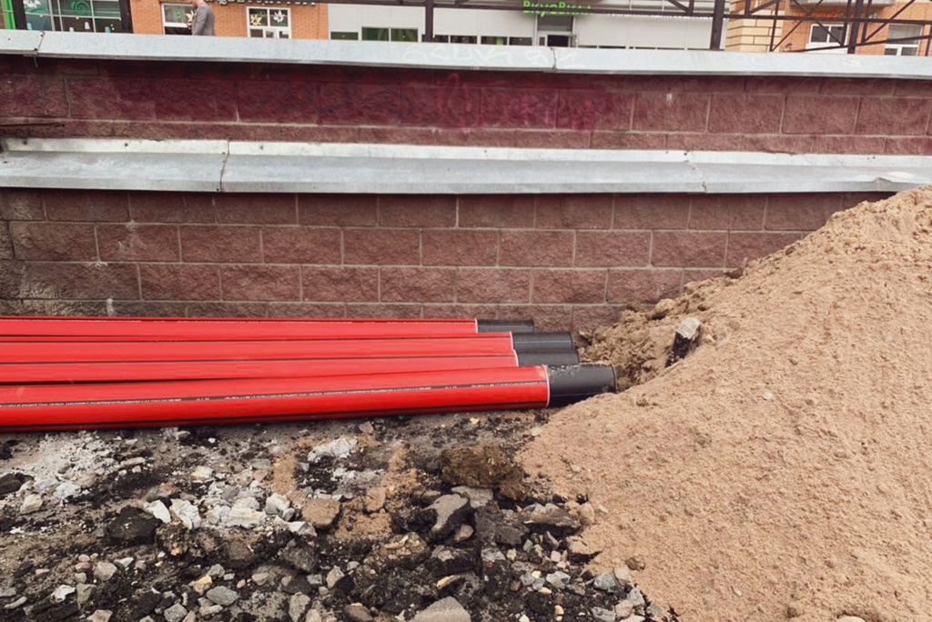 Реконструкция кабельной линии на станции метро «Парк Победы» 