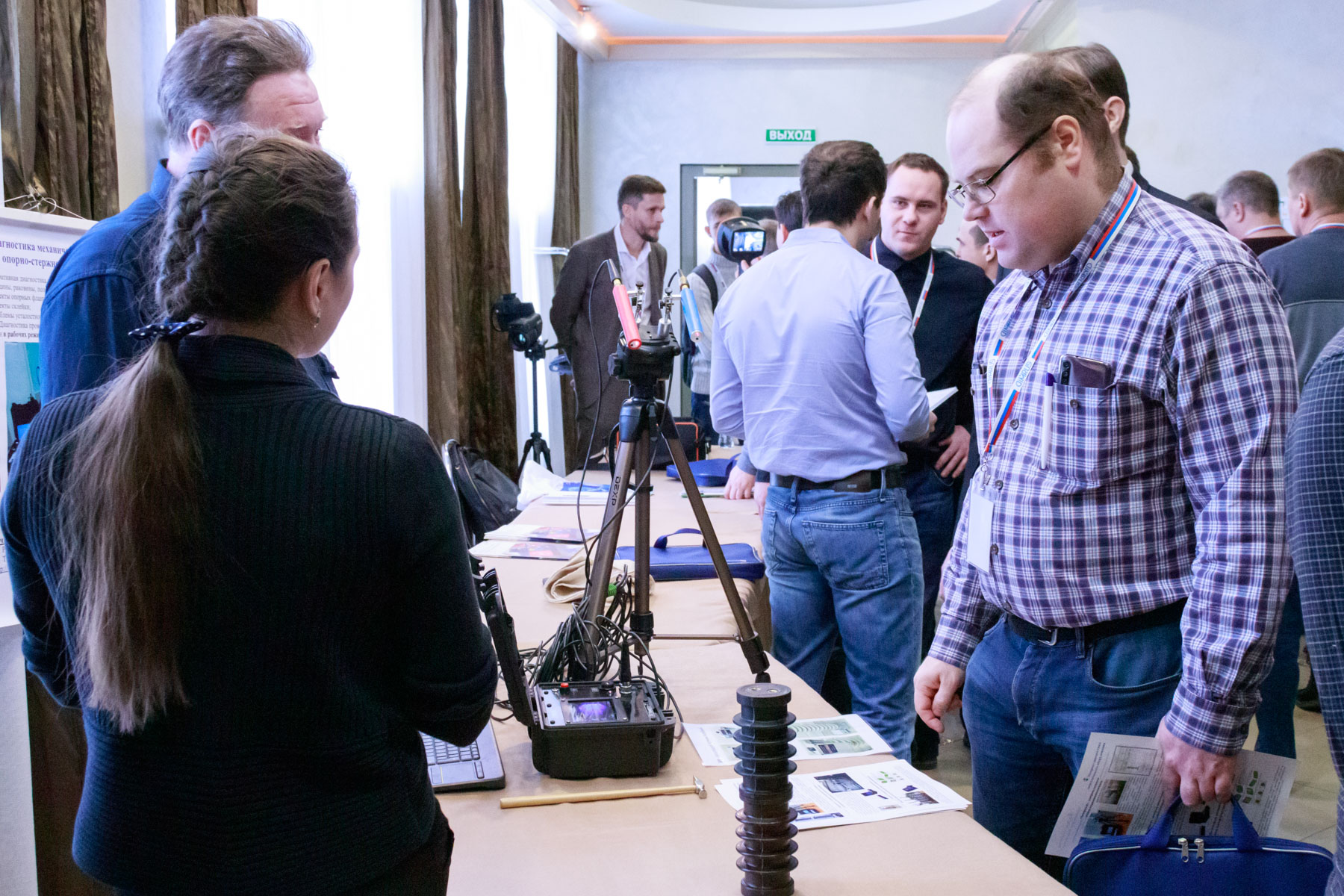 Energotek na konferencii Metodi i sredstva kontrolya izolyacii visokovoltnogo oborudovaniya_2.jpg