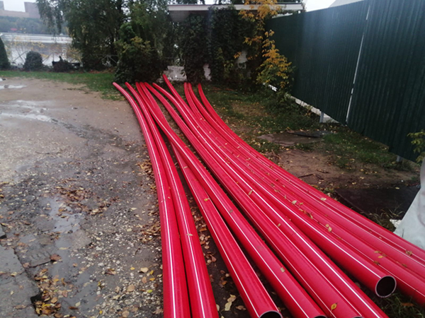 Трубы ПротекторФлекс для реконструкции Мякининского шоссе Трубы ПротекторФлекс для реконструкции Мякининского шоссе