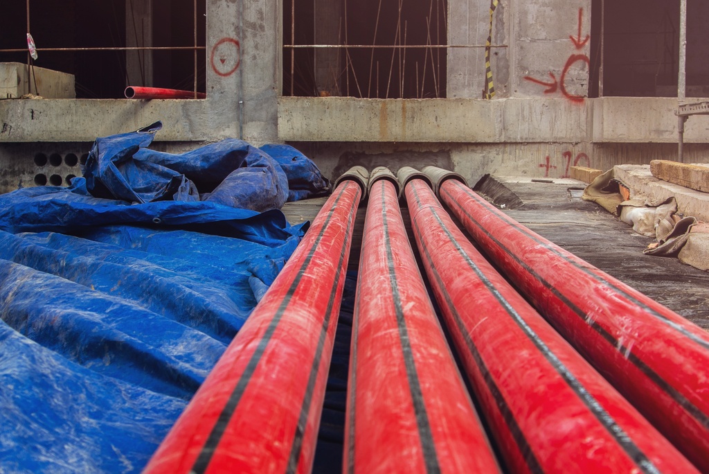 прокладка кабельной линии для многофункционального комплекса НОВАТЭК