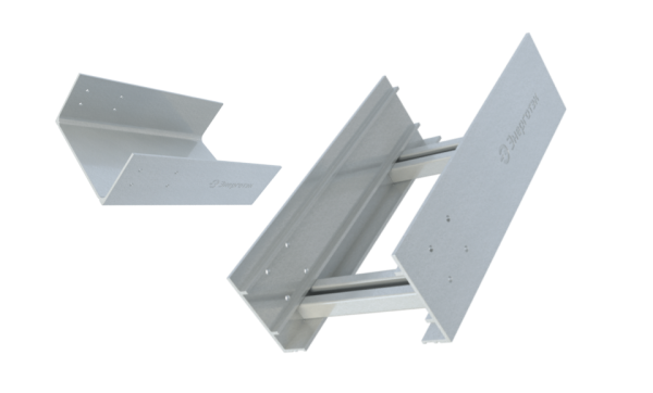 Лотки кабельные полимерные