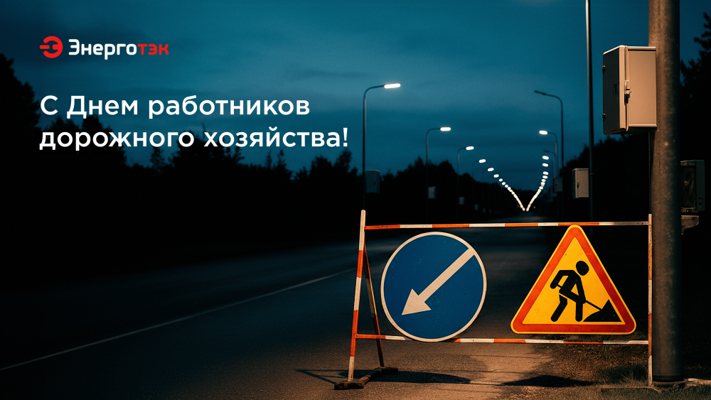 Поздравляем с Днем работников дорожного хозяйства! 