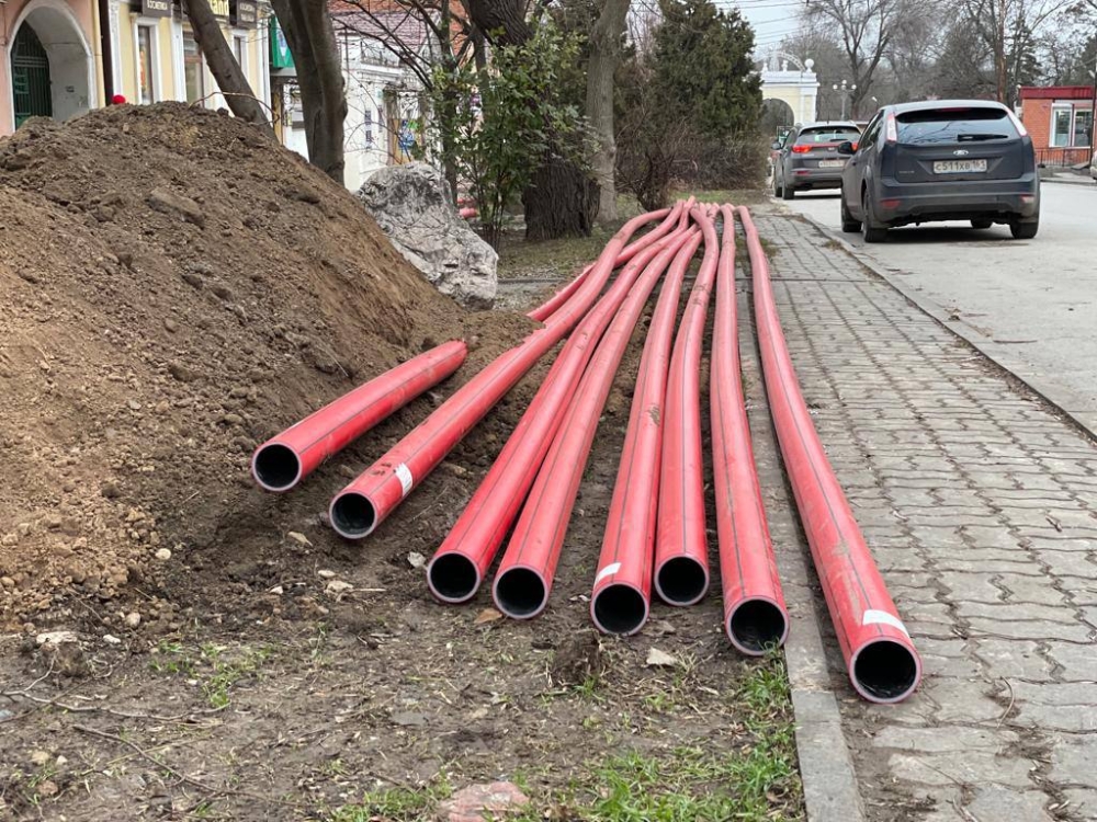 Небо Таганрога очистят от проводов