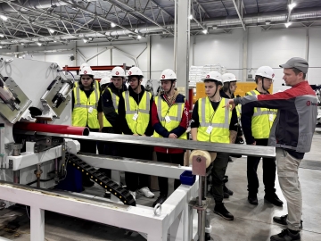 Энерготэк знакомит студентов строительного колледжа с работой производства