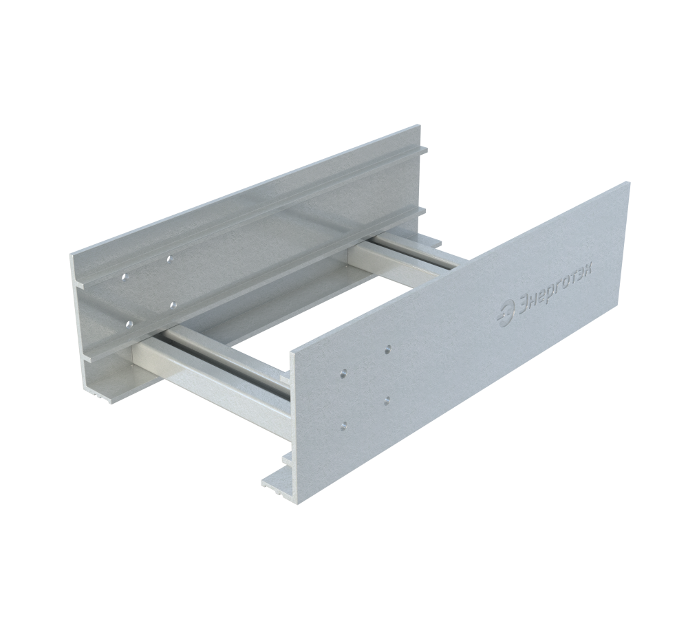 Полимерные стеклоармированные лотки Энерготэк лестничного типа