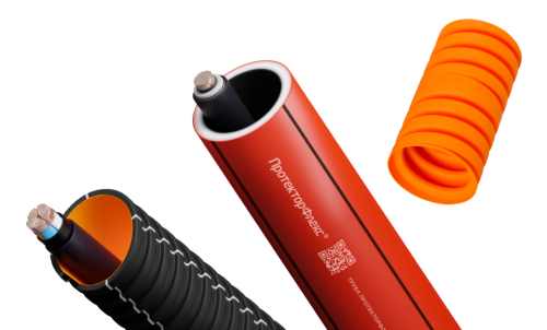 Cable protection pipes